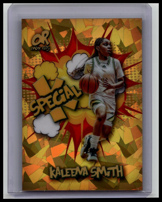 2025 Onyx Authenticated Onyx Rips Kaleena Smith `Special K” Nickname SSP /75