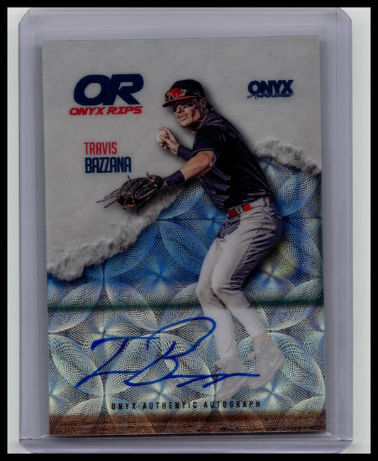 2025 Onyx Rips #RAB-TRBA Travis Bazzana On Card Scope Auto