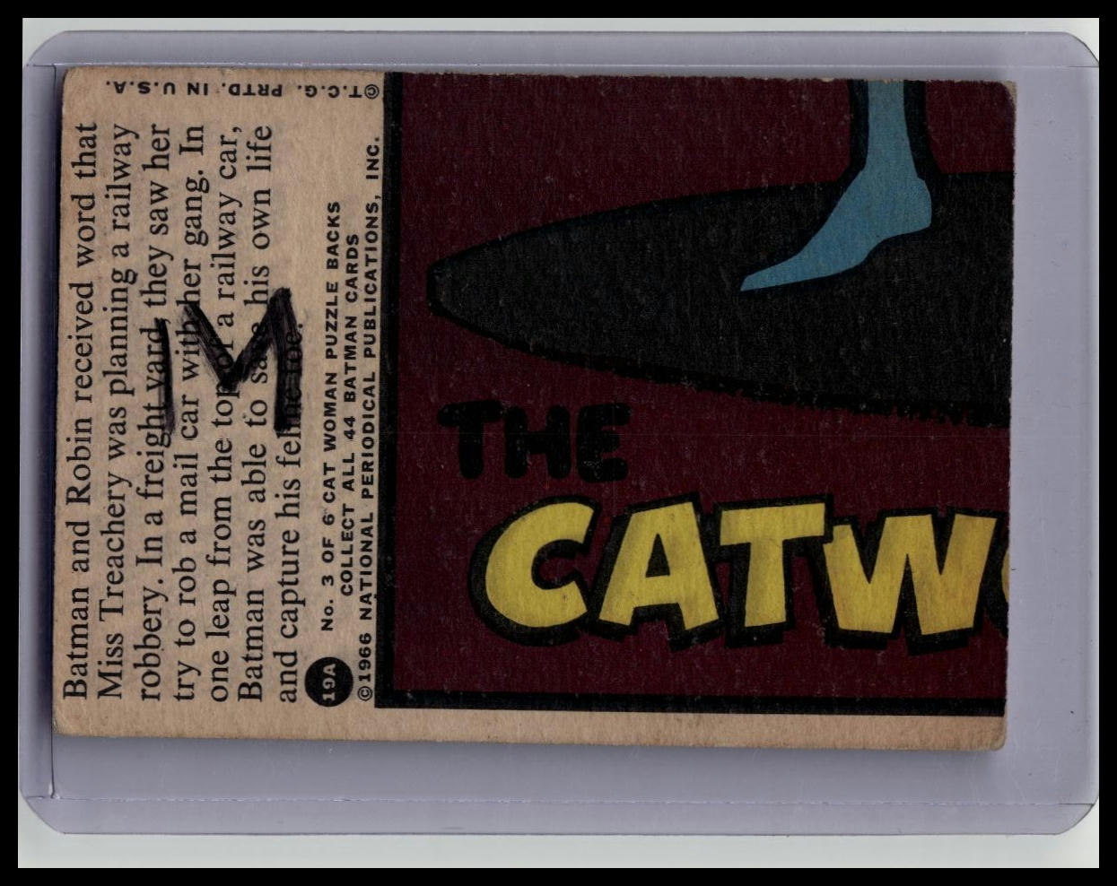 1966 Topps Batman – Leap for Life #19