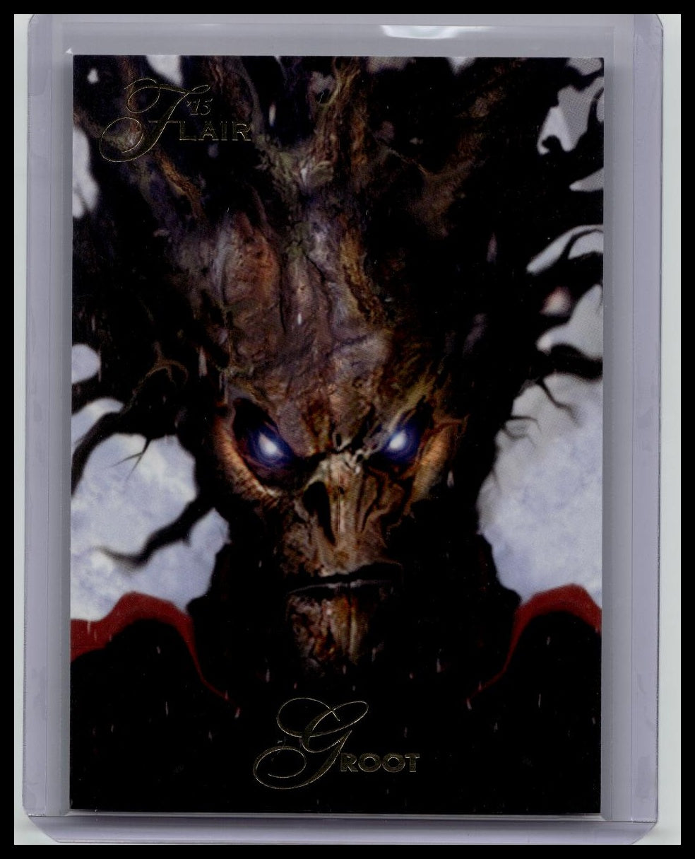 2015 Marvel Fleer Retro 1994 Flair Origins Marvel Groot #11