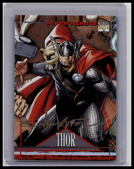 2015 Marvel Retro #26 THOR 1993 Universe Olivier Coipel Autograph Auto Card