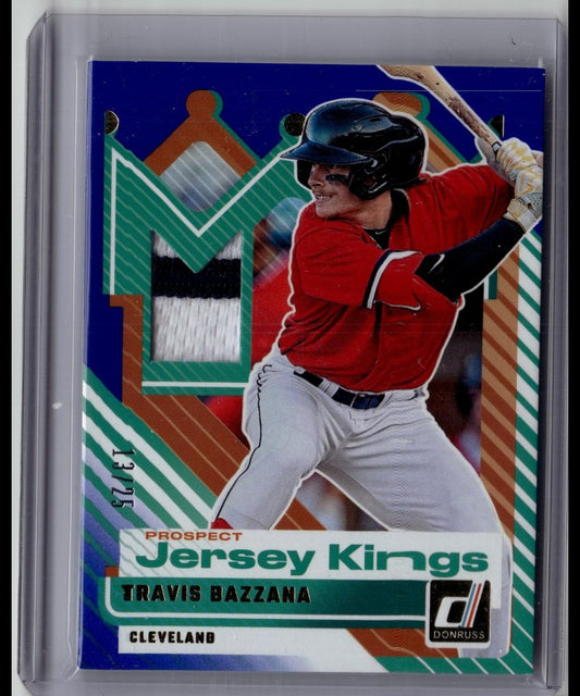 2025 Panini Donruss Prospect Jersey Kings Travis Bazzana RC /25