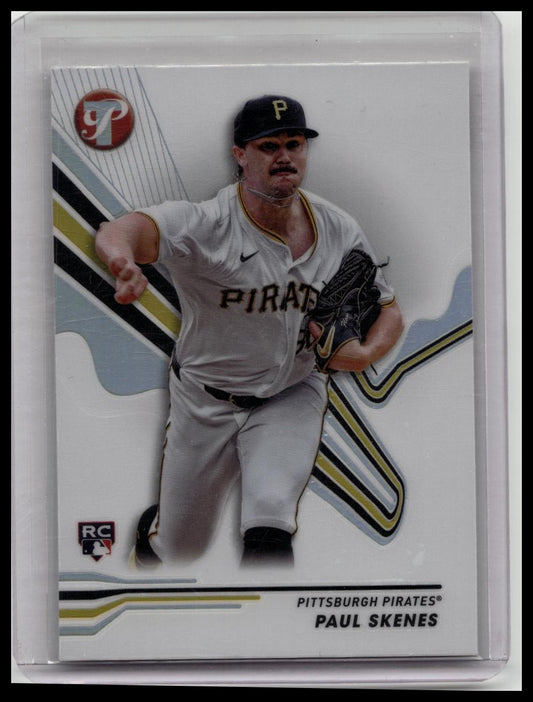 2024 Topps Pristine Paul Skenes RC Refractor Rookie #229 Pirates