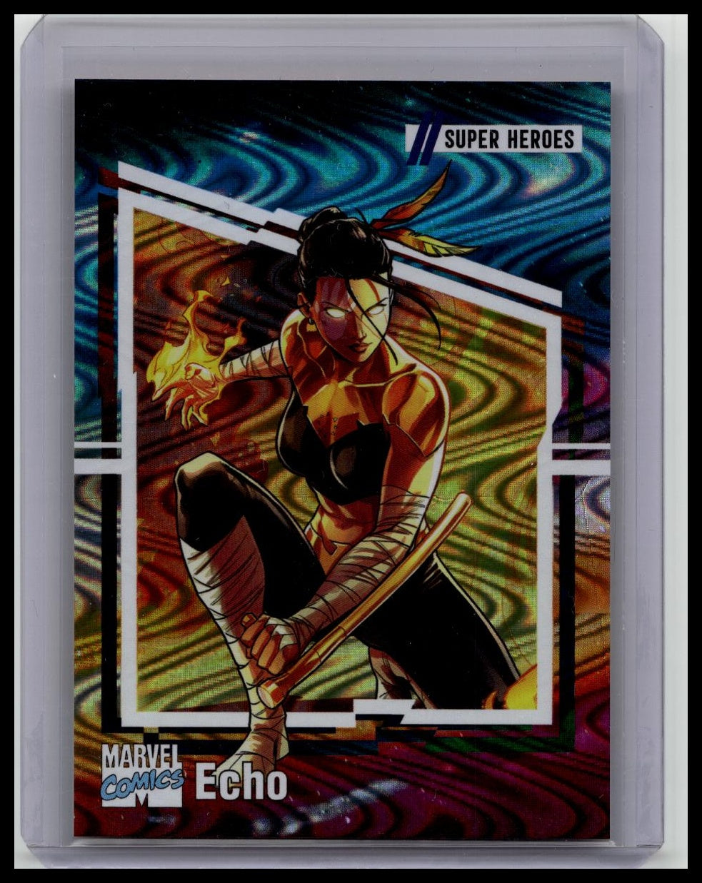 2024 UD Marvel Renditions Spider-Man ECHO #72 Impel VERVE 36/90