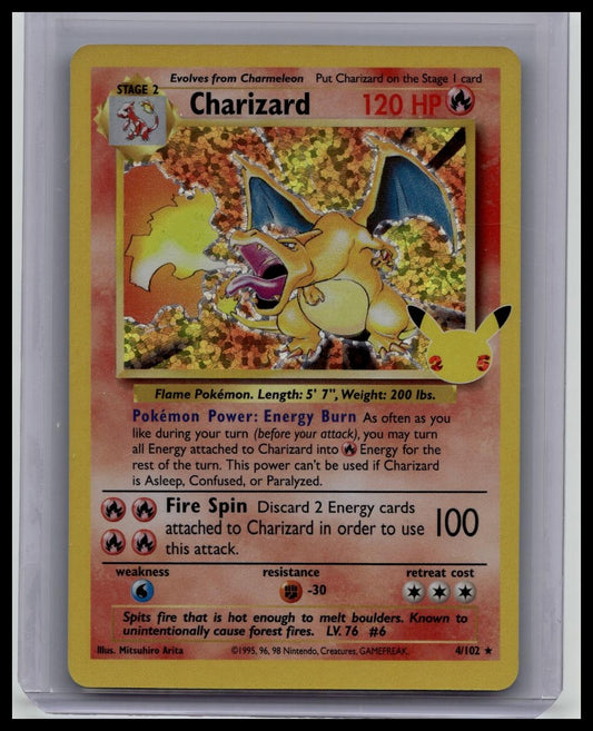 Pokemon Celebrations Classic Collection Charizard Holo 4/102