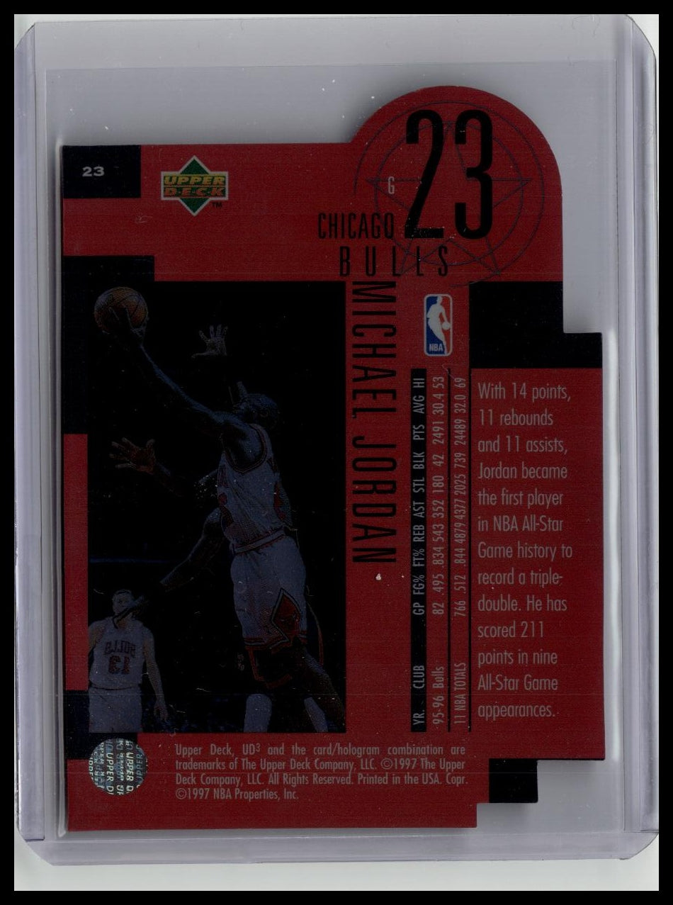 1996-97 Upper Deck UD3 - Star Focus Michael Jordan #23