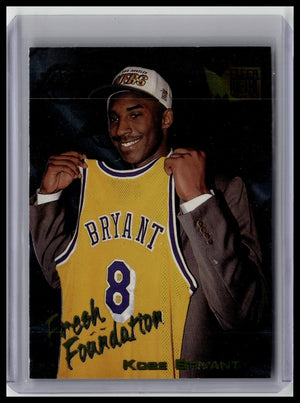 1996-97 Fleer Metal Kobe Bryant Fresh Foundation Rookie #137 Los Angeles Lakers