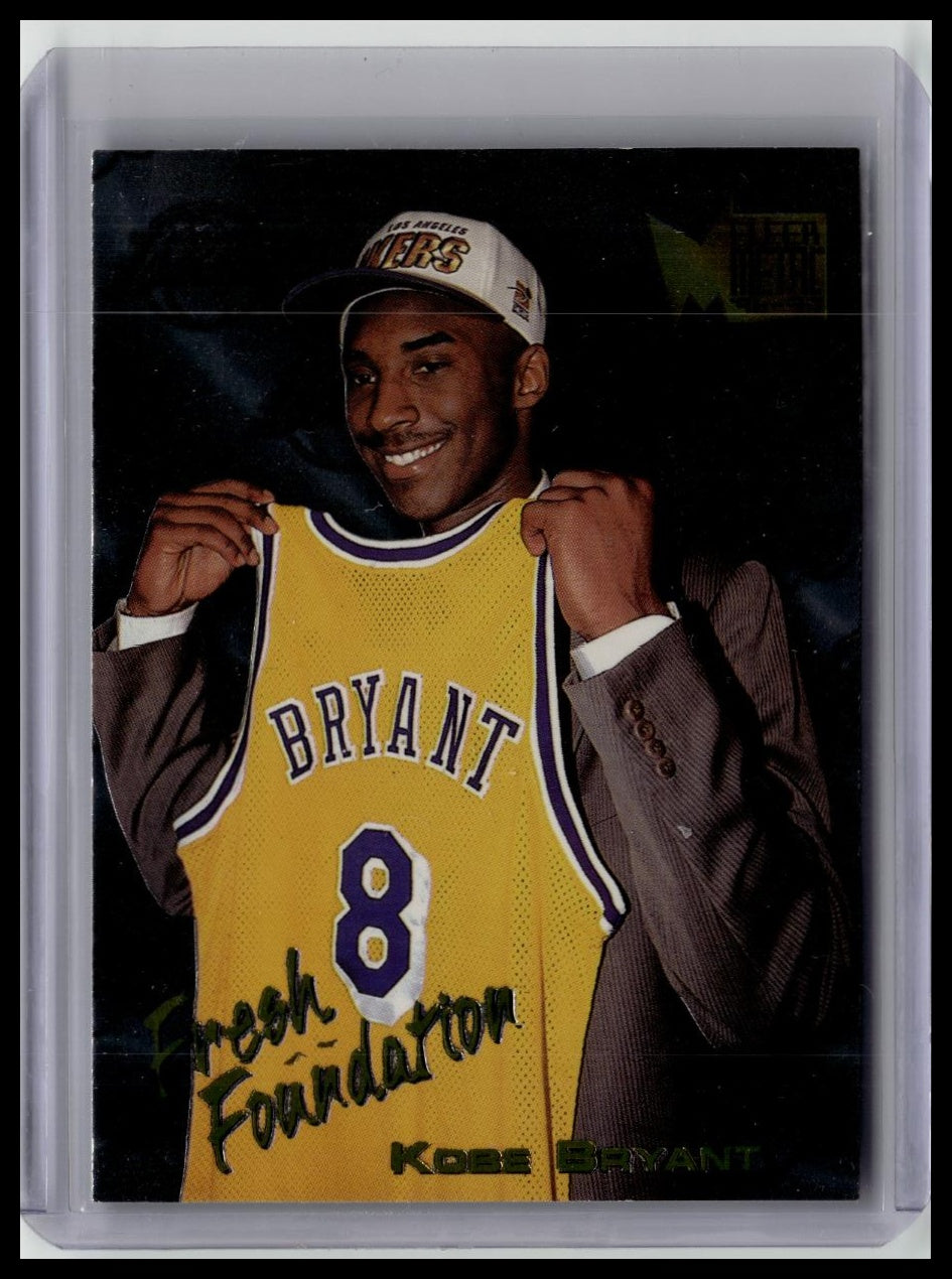1996-97 Fleer Metal Kobe Bryant Fresh Foundation Rookie #137 Los Angeles Lakers