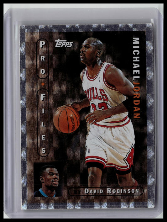 1996 97 Topps Pro Files MICHAEL JORDAN PF-3
