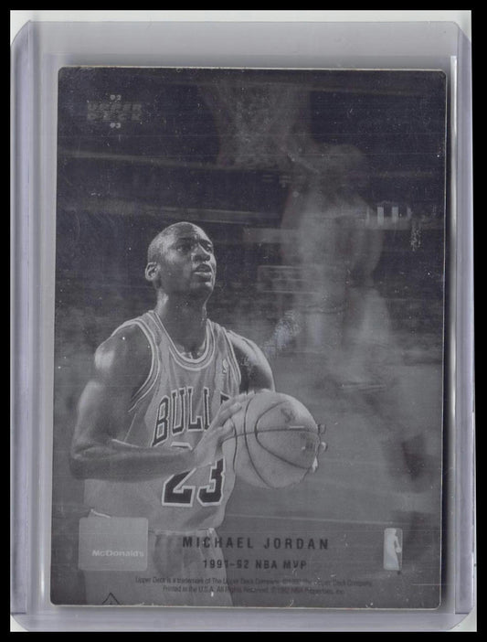 1992-93 Upper Deck McDonald's Michael Jordan Hologram