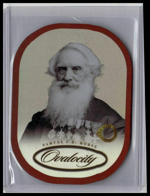 2025 Pieces of the Past Inventors Edition Ovalocity /50 Samuel B Morse