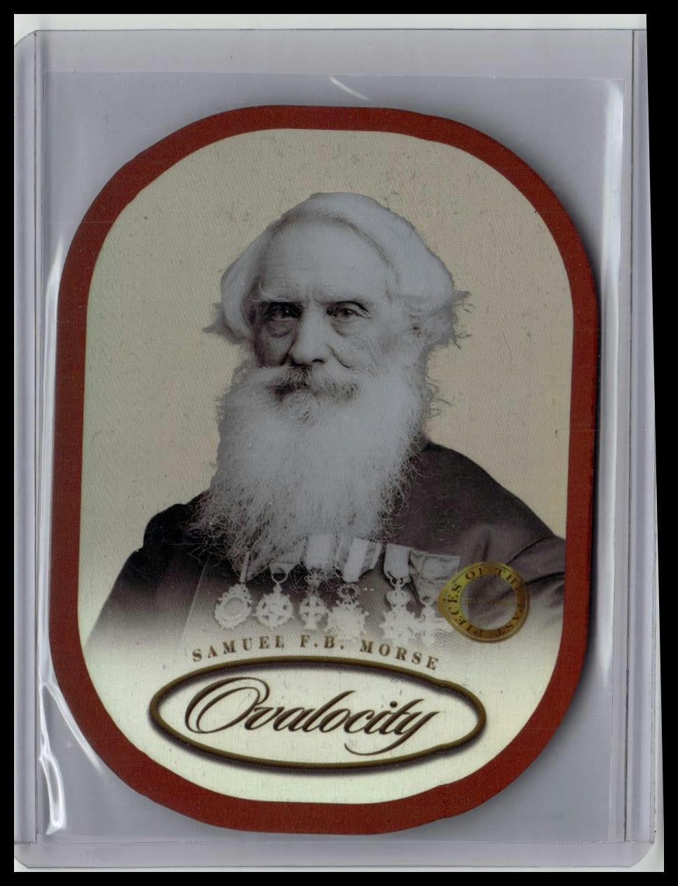 2025 Pieces of the Past Inventors Edition Ovalocity /50 Samuel B Morse