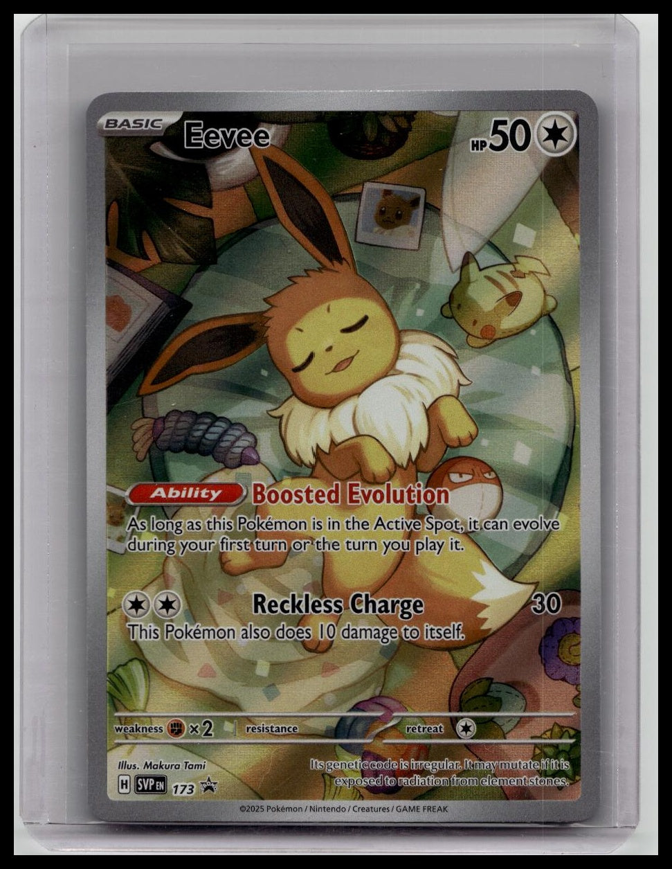 Evee 173 Black Star Promo Sealed Prismatic Evolution Pokemon TCG