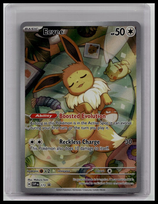 Evee 173 Black Star Promo Sealed Prismatic Evolution Pokemon TCG