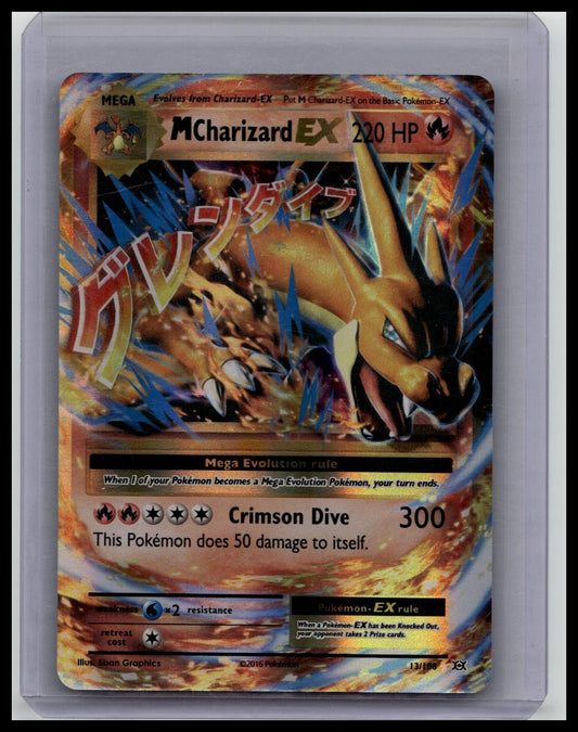 Pokémon M Charizard Ex Evolutions Full Art XY 2016 13/108