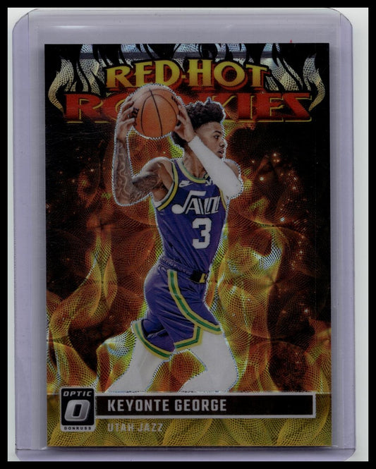 2023-24 Panini Optic Keyonte George Red Hot Rookies /10