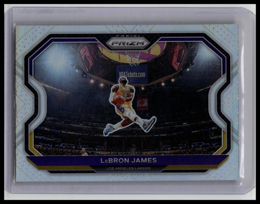 2020-21 Panini Prizm - LeBron James #1 Silver Prizm Kobe Tribute