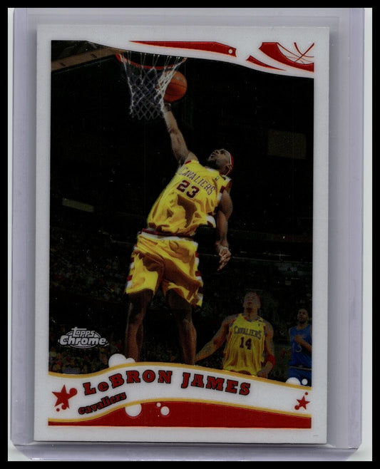 2005-06 Topps Chrome - LeBron James #102