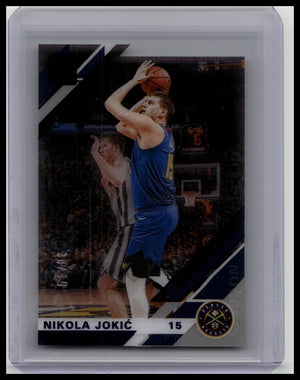 2019-20 Panini Clearly Donruss Blue /99 Nikola Jokic #11