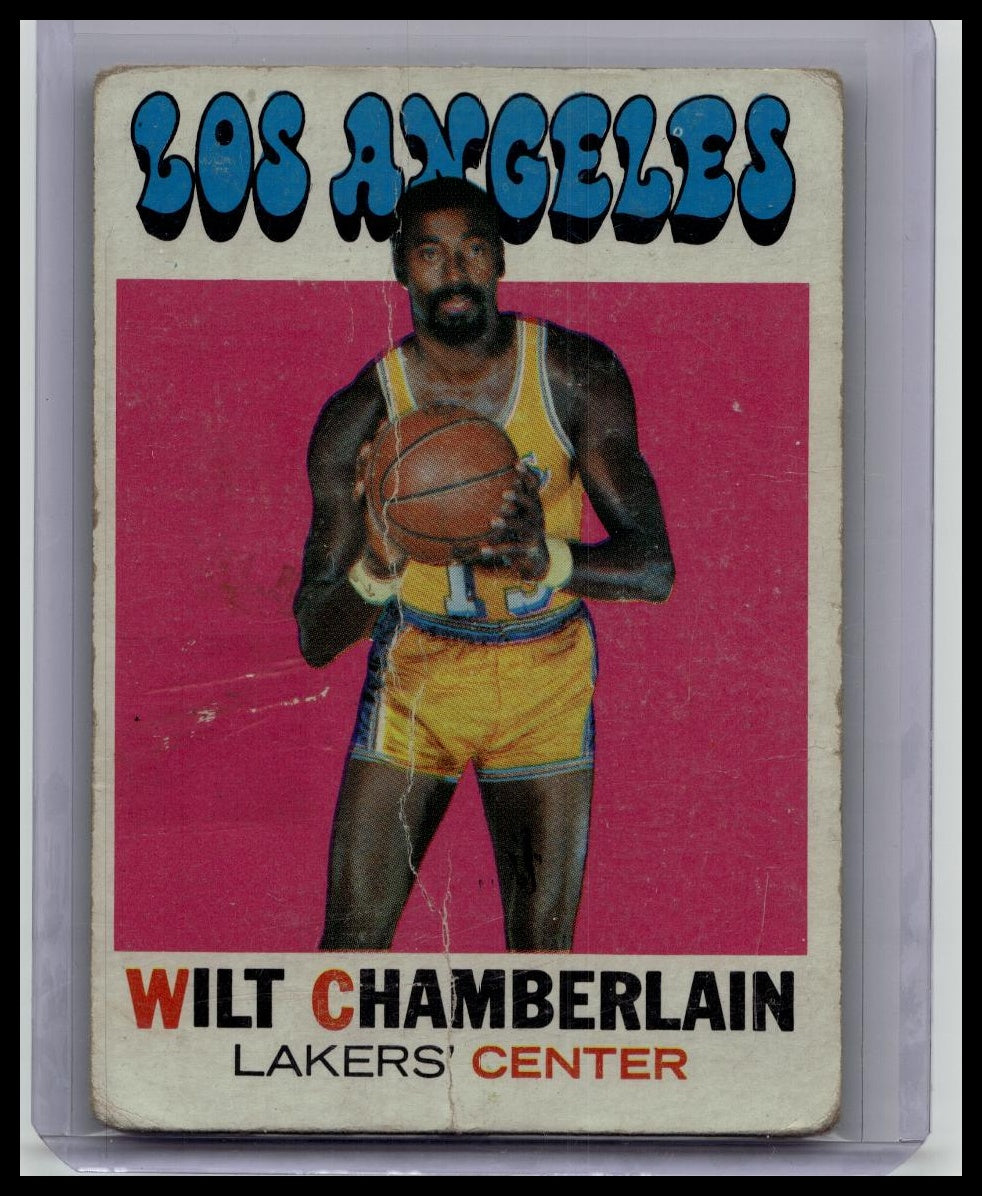 1971-72 Topps - Wilt Chamberlain #70 Vintage