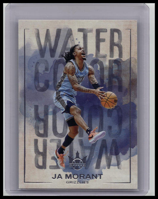 Ja Morant Water Color 2024-25 Panini Court Kings