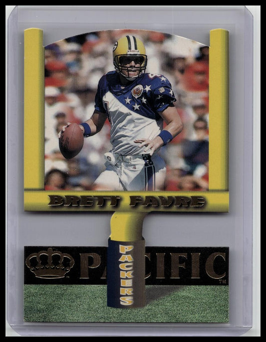 Brett Favre 1996 Pacific Crown Collection The Zone #Z-12 Green Bay Packers