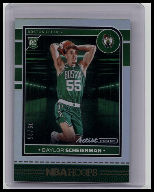Baylor Scheierman 2024-25 Panini NBA Hoops Rookies Artist Proof RC #260 /25