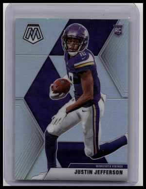 2020 Panini Mosaic - Rookies Justin Jefferson #209 Silver Prizm (RC)