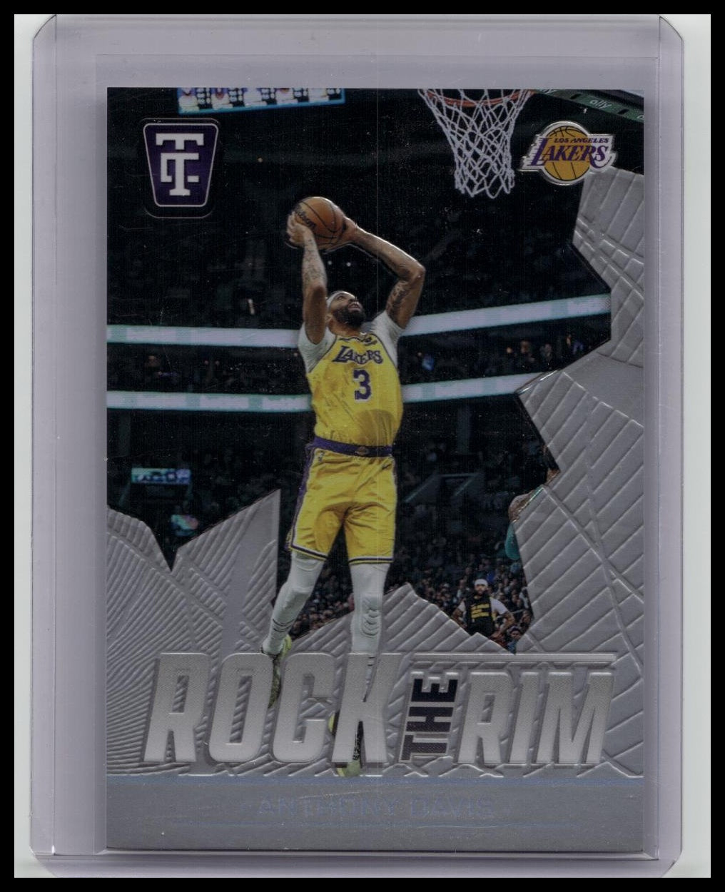2024-25 Panini Totally Certified - Rock the Rim Anthony Davis /75