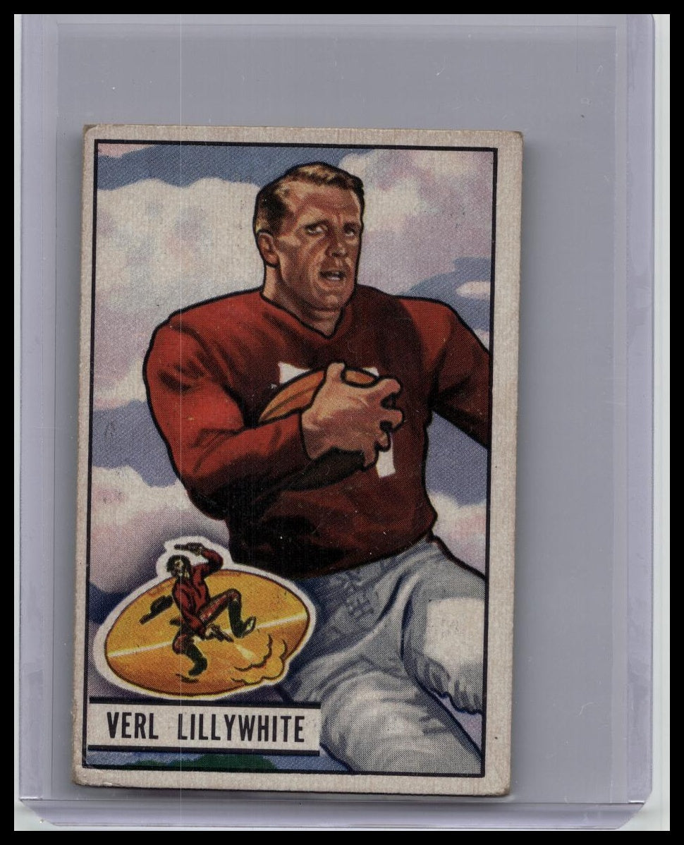 1951 Bowman Verl Lillywhite #33