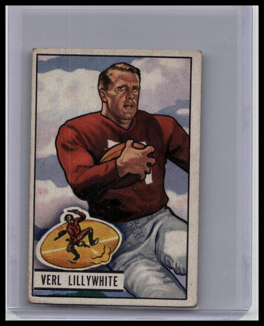 1951 Bowman Verl Lillywhite #33