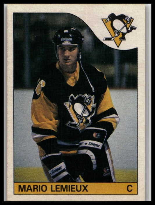 1985 O-PEE-CHEE #9 MARIO LEMIEUX RC ROOKIE