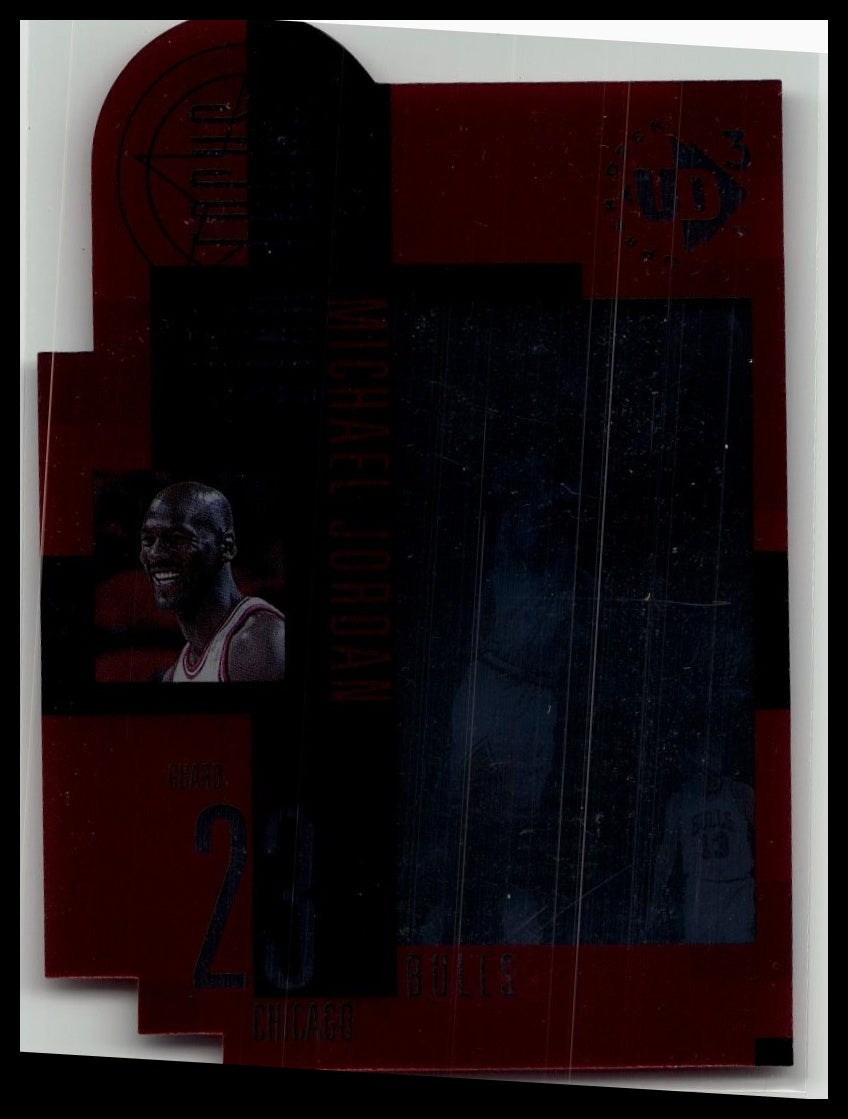 1997 UPPERDECK UD3 STAR FOCUS DIE CUT MICHAEL JORDAN
