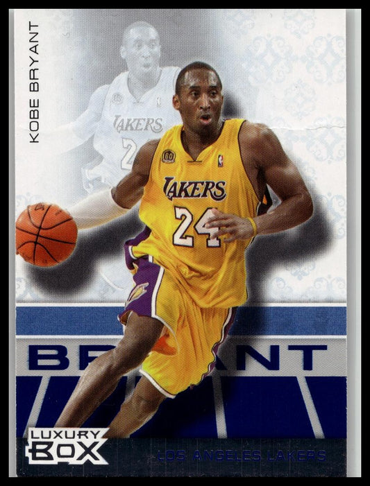 Kobe Bryant 2007-08 Topps Luxury Box #2 Lakers
