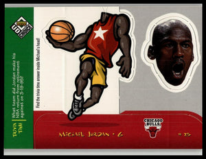 1998-99 Upper Deck UD Choice - Mini Bobbing Heads Michael Jordan #30