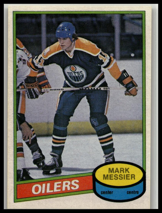 1980-81 O-Pee-Chee Mark Messier Rookie Edmonton Oilers #289