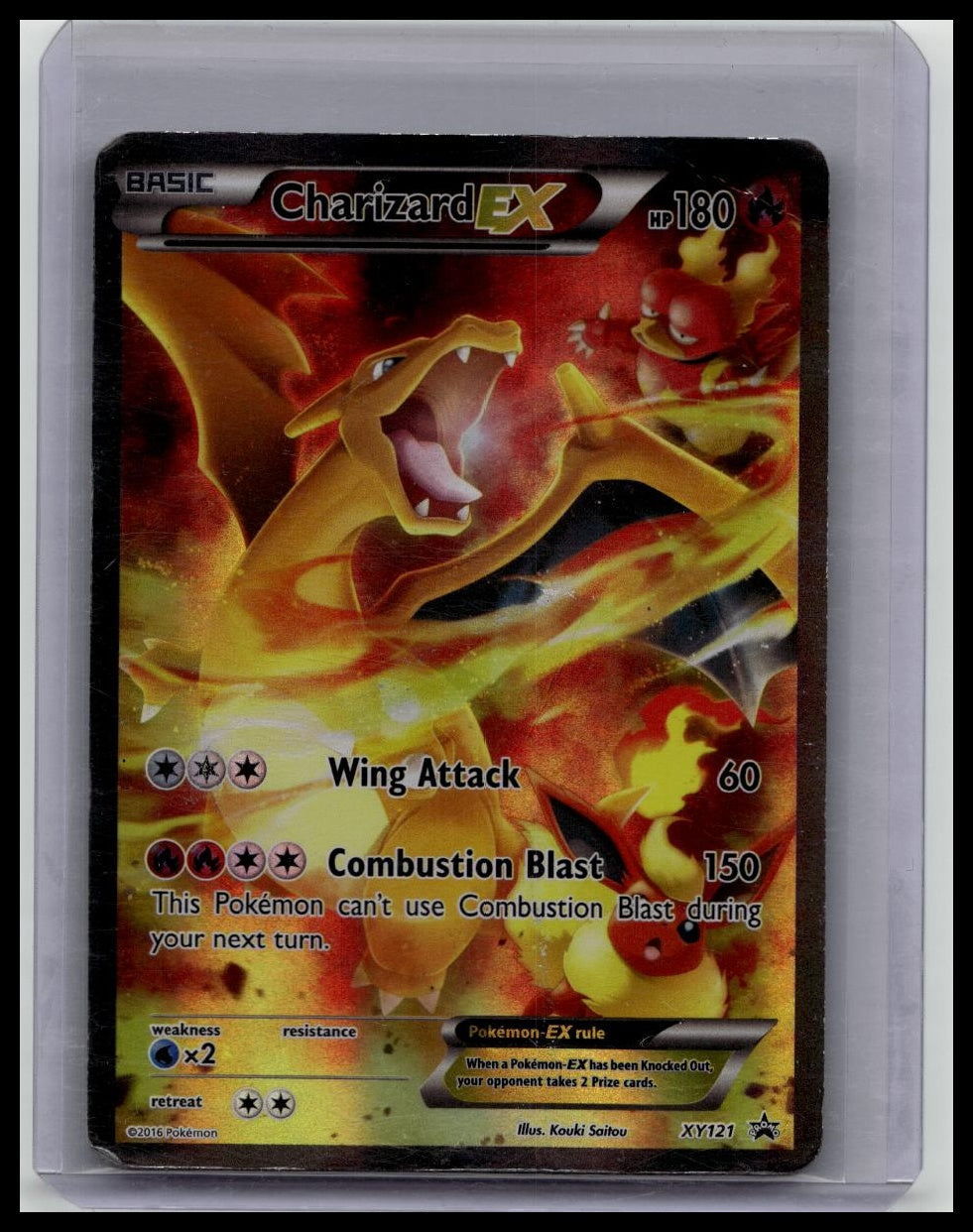 Pokemon TCG Charizard EX (XY121 Promo)