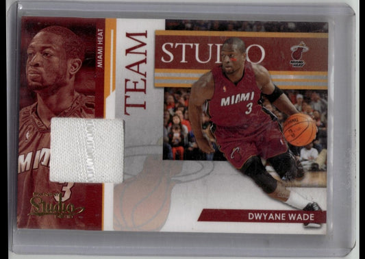2009-10 Studio Team Studio Dual Jersey Dwyane Wade Daequan Cook /249