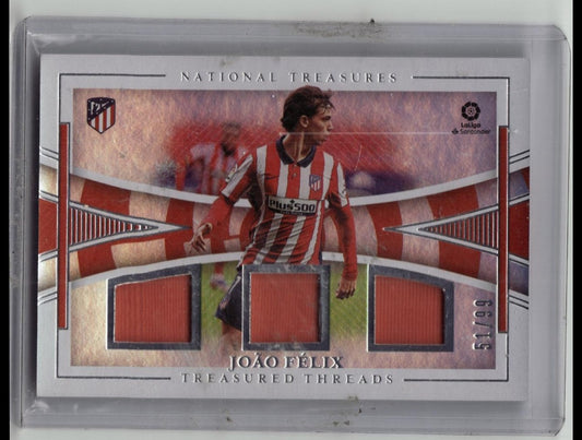 2020-21 Panini National Treasures Treasured Threads Joao Felix /99