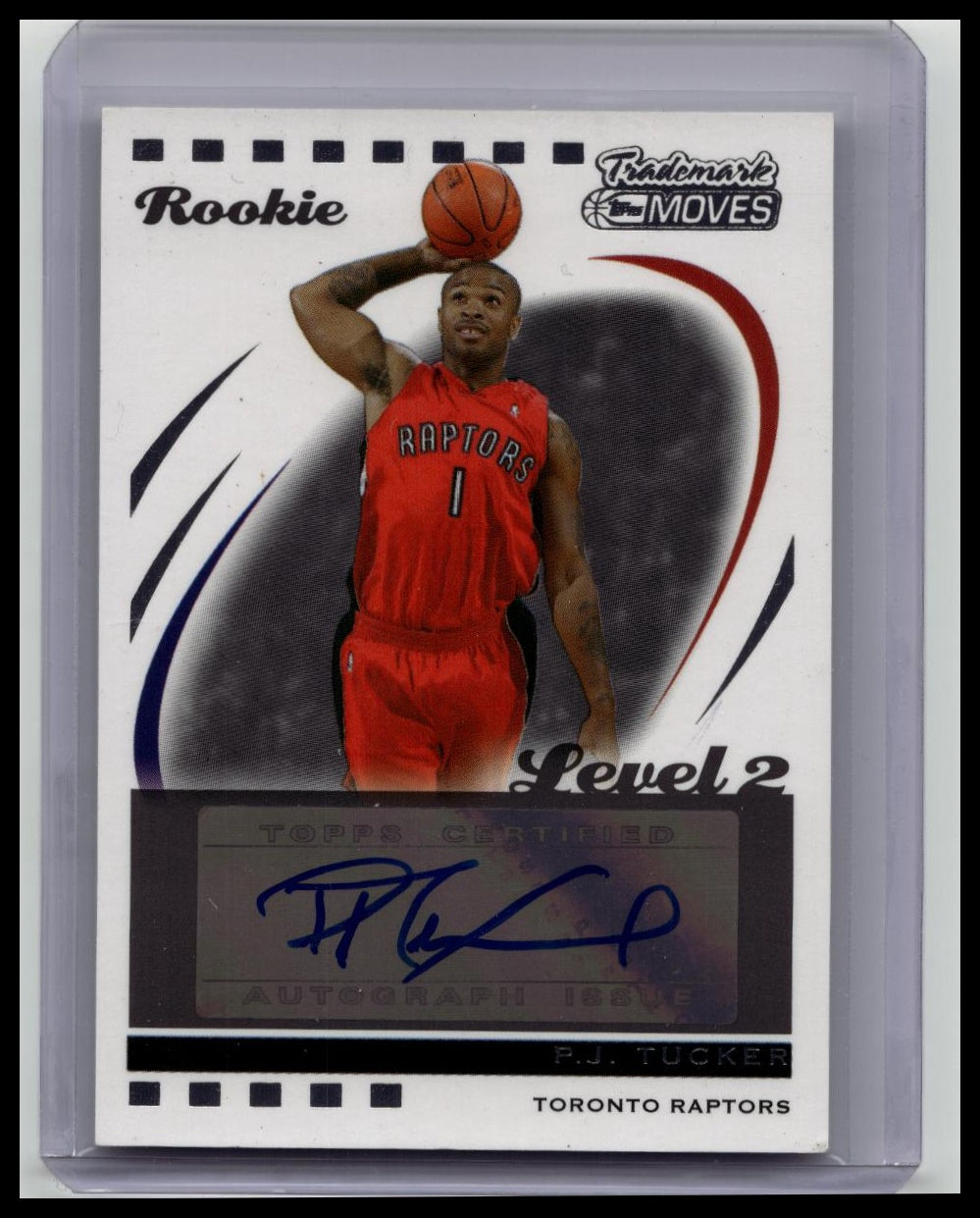 2007 Trademark Moves #110 P.J. Tucker Level 2 Auto /149