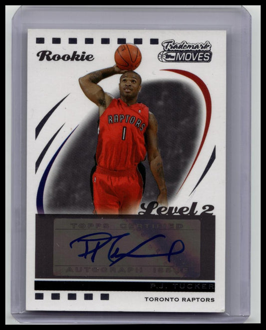 2007 Trademark Moves #110 P.J. Tucker Level 2 Auto /149