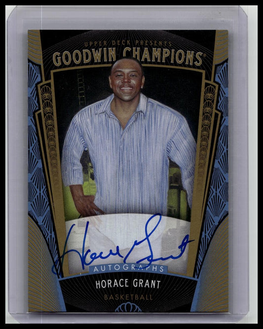 Horace Grant 2015 Upper Deck Goodwin Champions Autograph #A-HG Auto