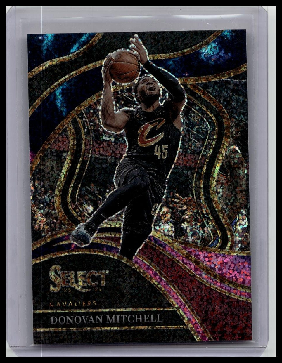 2023-24 Panini Select Courtside Cosmic Prizm Donovan Mitchell #238