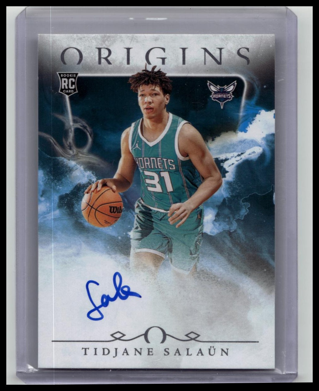 2024-25 Panini Origins RC Tidjane Salaun ON CARD ROOKIE AUTO
