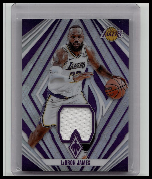 Lebron James Los Angeles Lakers 2023-24 Panini Phoenix  Jersey Patch Relic