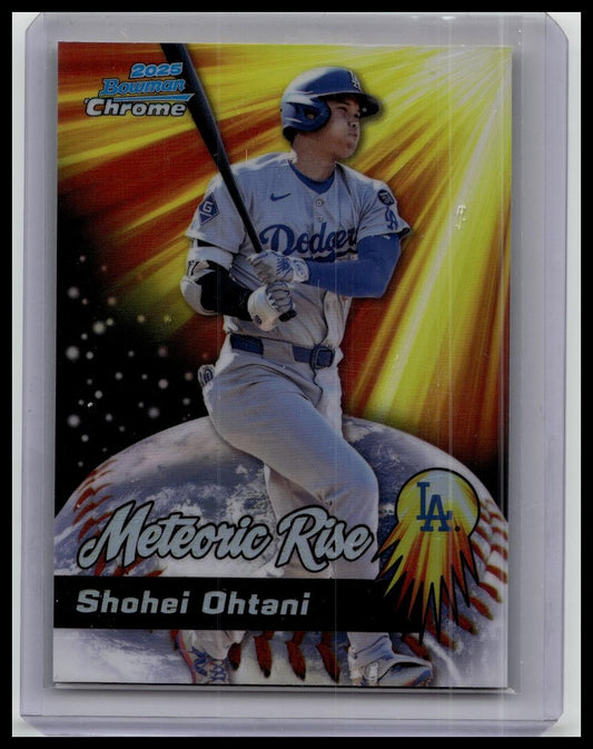 2025 Bowman Chrome - Meteoric Rise Shohei Ohtani #MR-12 Mojo Refractor
