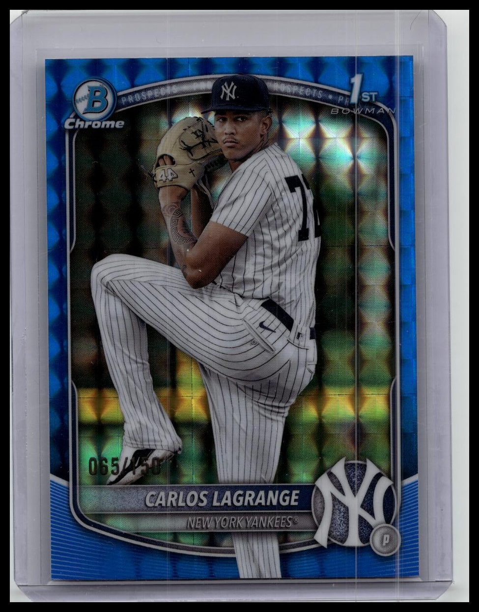 2025 Topps Bowman Chrome Carlos Lagrange /150 Refractor