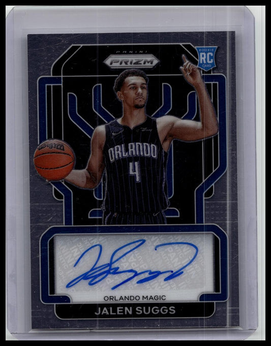 2021-22 Panini Prizm Jalen Suggs #RS-JSU RC Rookie Signatures Auto Magic