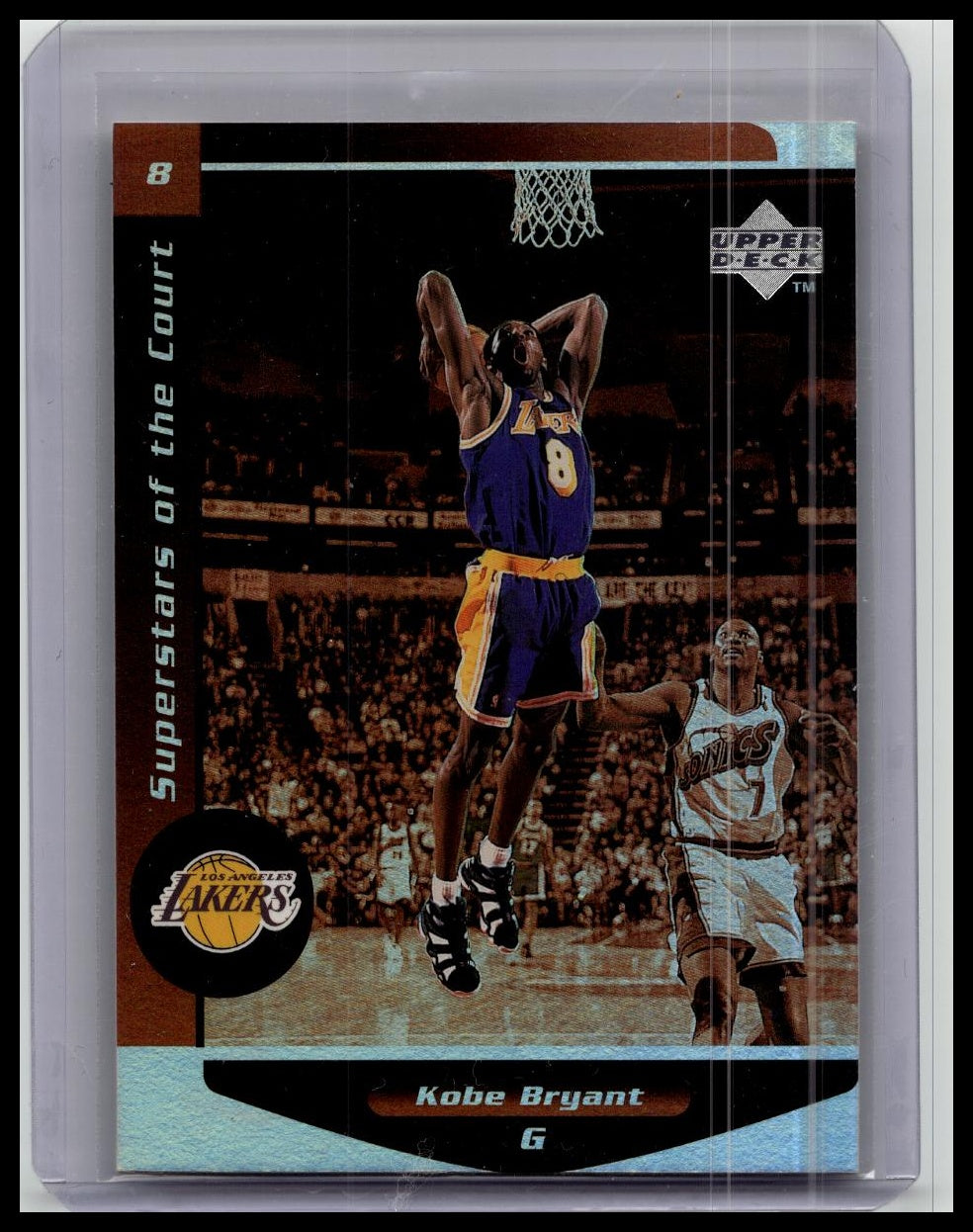 Kobe Bryant 1998-99 Upper Deck Ovation Superstars of the Court #C8
