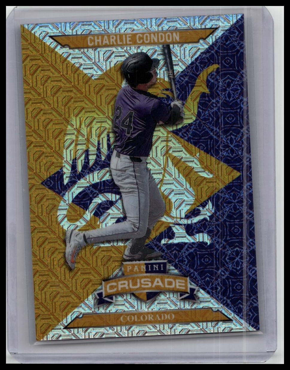 2025 Panini Crusade Charlie Condon Gold 07/10! – Great American Sports ...